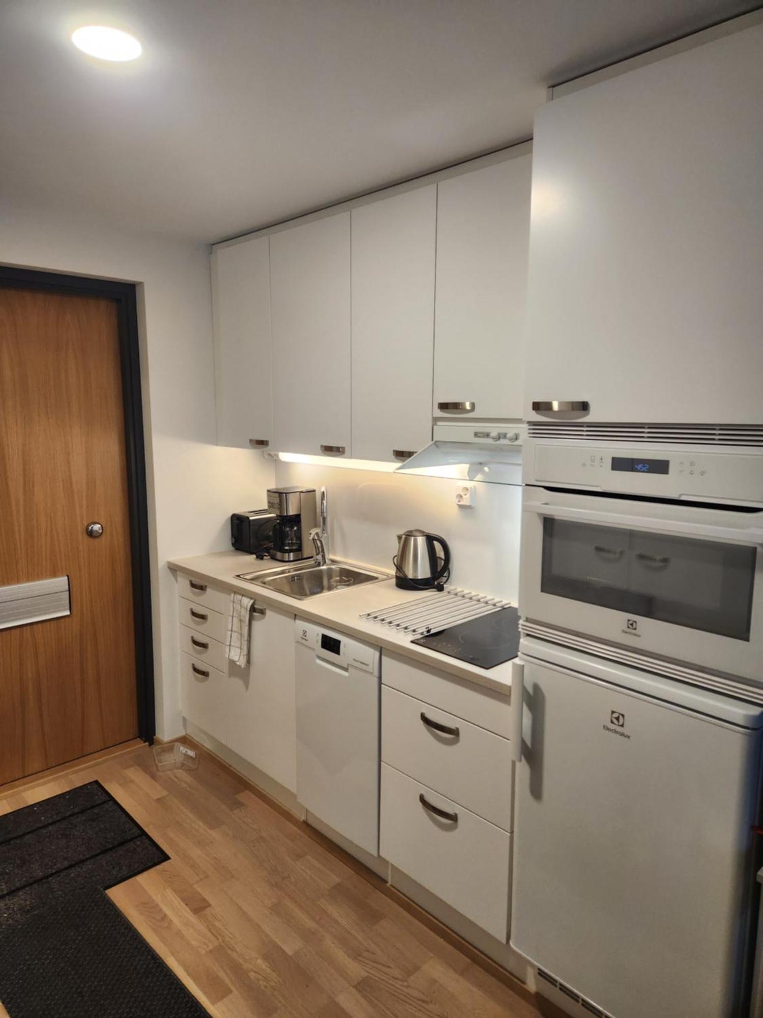 Laadukas Kalustettu Yksioe Logomolla 1-2Hloe Lägenhet Åbo Exteriör bild